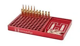 Алюминиевая подставка для снаряжения патронов Hornady Aluminum Reloading Block