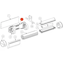 Монтажная пластина MagnetoSpeed T1000 со встроенными крючками