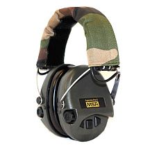 Наушники активные MSA Sordin Supreme with LED Pro-X (хаки\камуфляжная ткань)