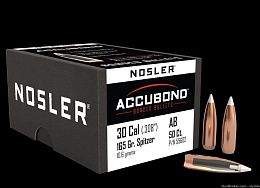 Пуля Nosler AccuBond 165gr .30cal (50шт)