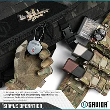 Замок кодовый SAVIOR 3-DIGIT CABLE LOCK