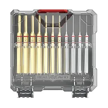 Набор выколоток Accu-Punch 11-Piece Standard Brass & Steel Pin Punch Set ® Real Avid