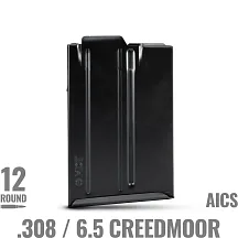 Магазин MDT METAL AICS 12rd .308/6.5 CREEDMOOR