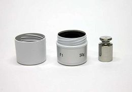 Гиря калибровочная поверянная (паспорт) 50г.