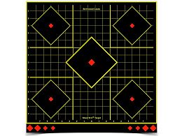 Мишень осыпающаяся Birchwood Shoot•N•C Sight-In Target 17.25″ 5шт.