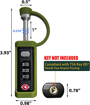 Кодовый замок LAFENLIN TSA Approved Firearm Travel Case Lock