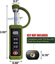 Кодовый замок LAFENLIN TSA Approved Firearm Travel Case Lock