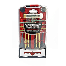 Набор выколоток с молотком (стальные и латунные выколотки) ® Real Avid