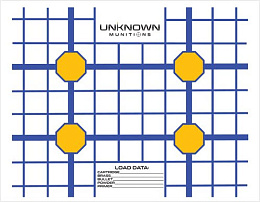 МИШЕНЬ UNKNOWN MUNITION для прицелов малой кратности 25шт.
