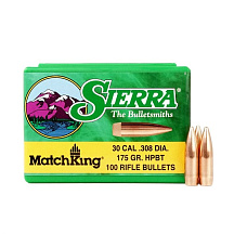 Пуля SIERRA HPBT Match King 175gr. 30cal #2275