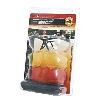 Очки стрелковые HOWARD LEIGHT GENESIS SHARP-SHOOTER SAFETY EYEWEAR, COMBO KIT