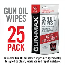 Масляные салфетки Real Avid Gun-Max Gun Oil Wipes