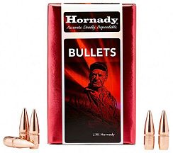 Пуля HORNADY FMJ-BT 55gr  .22 cal (100шт)