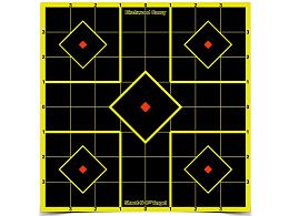 Мишень осыпающаяся Birchwood Shoot•N•C Sight-In Target 8″ 15шт.