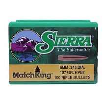 Пуля SIERRA HPBT Match King 107gr .6mm #1570