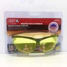 Очки стрелковые HOWARD LEIGHT GENESIS SHARP-SHOOTER SAFETY EYEWEAR, AMBER LENS