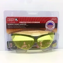 Очки стрелковые HOWARD LEIGHT GENESIS SHARP-SHOOTER SAFETY EYEWEAR, AMBER LENS