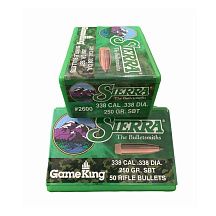 Пуля SIERRA SBT Game King 250gr .338cal (50шт.) #2600