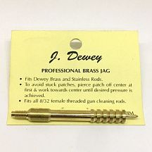 Вишер Dewey для патчей/салфеток к. .30 (7,62 мм), папа 8/32, латунь