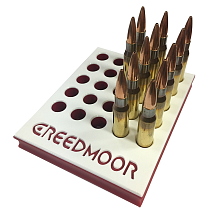 Подставка под гильзы (25шт) Creedmoor WSM