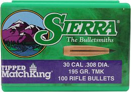 Пуля SIERRA TMK 195gr. 30cal #7795