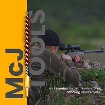 Набор ершиков McJ Tools, к. 6.5 мм, папа 8/32, бронза