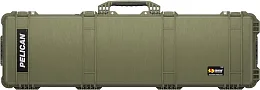 Оружейный кейс Pelican 1750 Protector Long Case с поропластом (GREEN)