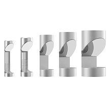 Набор зеркал для бороскопа Teslong. 5мм, 6мм, 7мм, 8.5мм,10мм