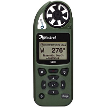 Метеостанция KESTREL 5500, Link с флюгером в чехле, цвет зеленый
