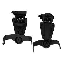 Адаптер Hearangel ARC Rail для установки на рейку, совместимый с тактическими наушниками SORDIN Supreme PRO X (черный)