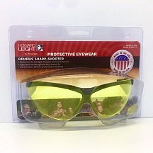 Очки стрелковые HOWARD LEIGHT GENESIS SHARP-SHOOTER SAFETY EYEWEAR, AMBER LENS