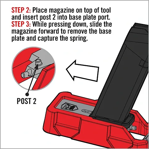 Инструмент для разборки магазинов Glock Real Avid Smart Mag Tool